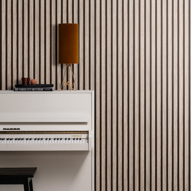 Papel Pintado Paneles de madera - SHUMEN 01 | MURAKE - 878836