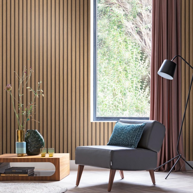 Papel Pintado Paneles de madera - SHUMEN 02 | MURAKE - 878837