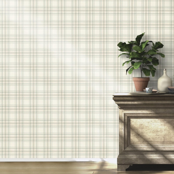 Papel Pintado Cuadro Escocés - VARNA 01 | MURAKE - 878831