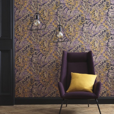 Papel Pintado Hojas gigantes - AREGUA 02 | MURAKE - 7022-82