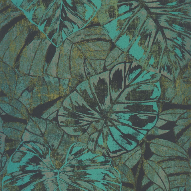 Papel Pintado Hojas gigantes - AREGUA 04 | MURAKE - 7022-84