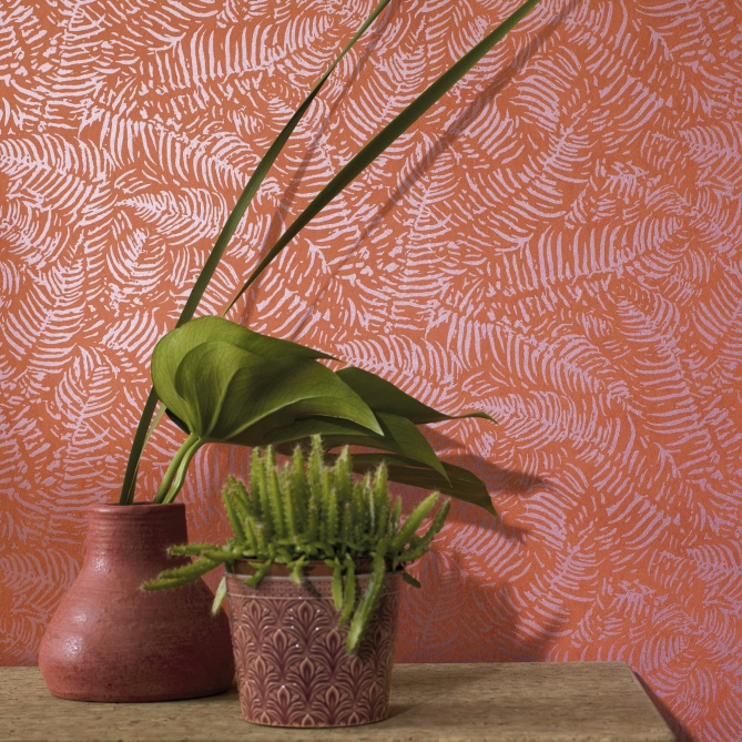 Papel Pintado Hojas de helecho - VILLETA 02 | MURAKE - 7023-02