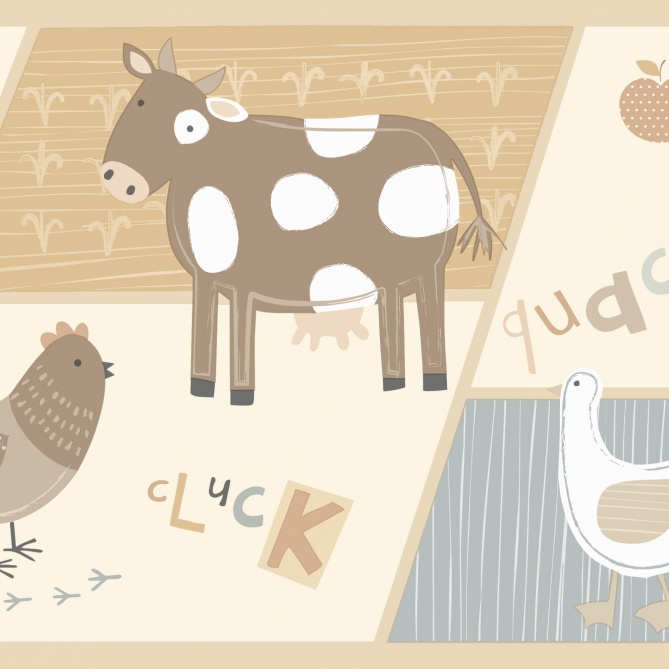 Cenefa Animales de la granja - NAKAL  | MURAKE - 7030-18