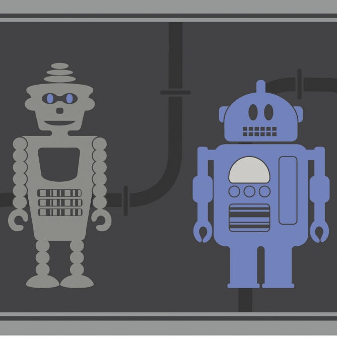 Cenefa Robots - RAGNAR 03 | MURAKE - 7030-23