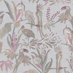 Papel Pintado Pájaros tropicales - BAMBA 01 | MURAKE - 83491