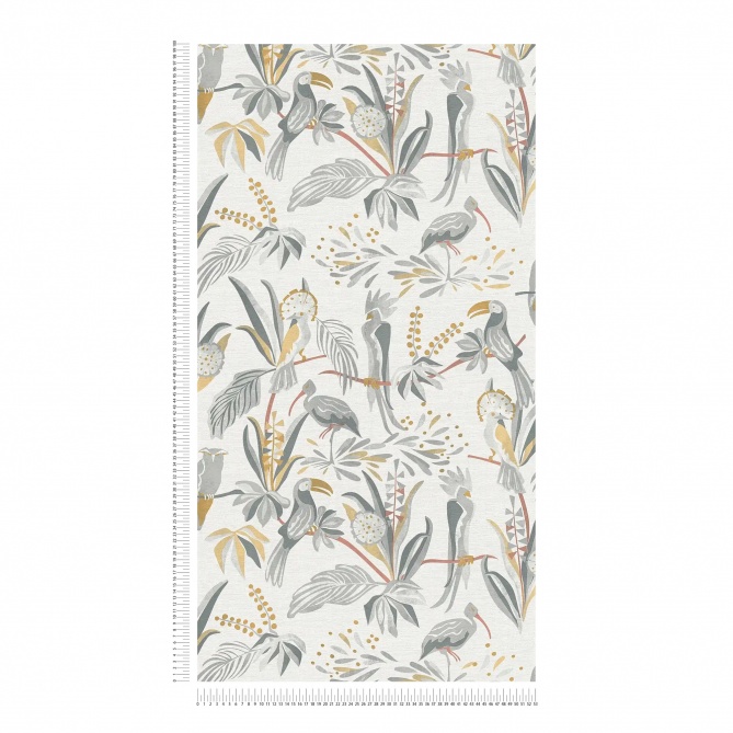 Papel Pintado Pájaros tropicales - BAMBA 04 | MURAKE - 83494