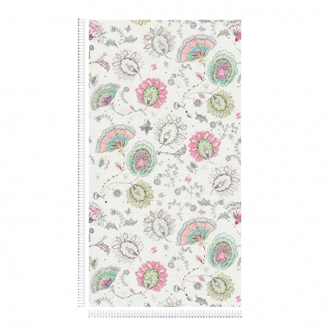 Papel Pintado Flores abstractas - BANKAS 01 | MURAKE - 83496