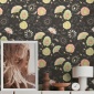 Papel Pintado Flores abstractas - BANKAS 02 | MURAKE - 83497