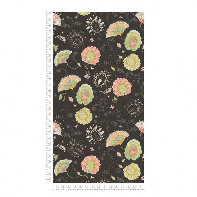 Papel Pintado Flores abstractas - BANKAS 02 | MURAKE - 83497