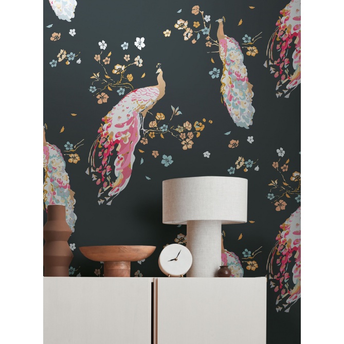 Papel Pintado Pavo real - SITAKILI 01 | MURAKE - 83531