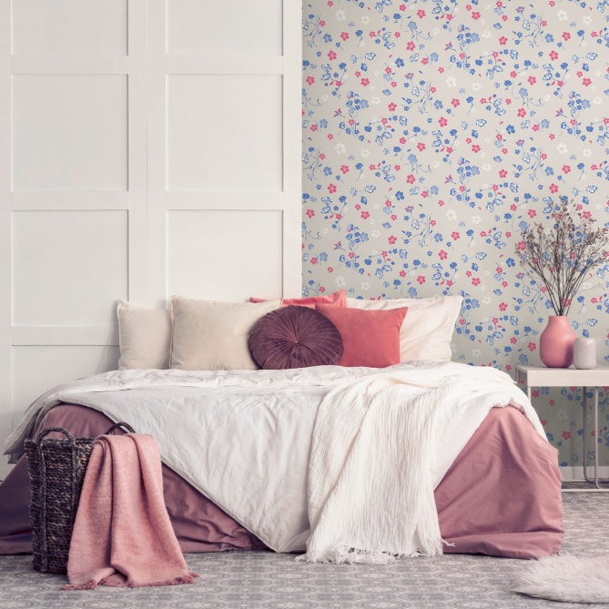 Papel Pintado Floral moderno - YANFOLILA 03 | MURAKE - 83543