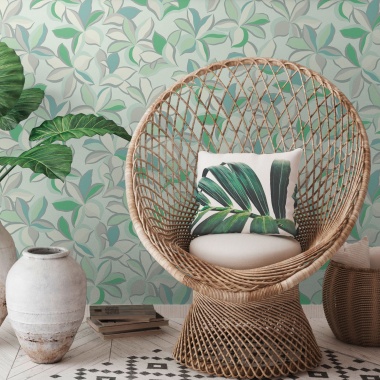 Papel Pintado Flores coloridas - SADIOLA 03 | MURAKE - 83548