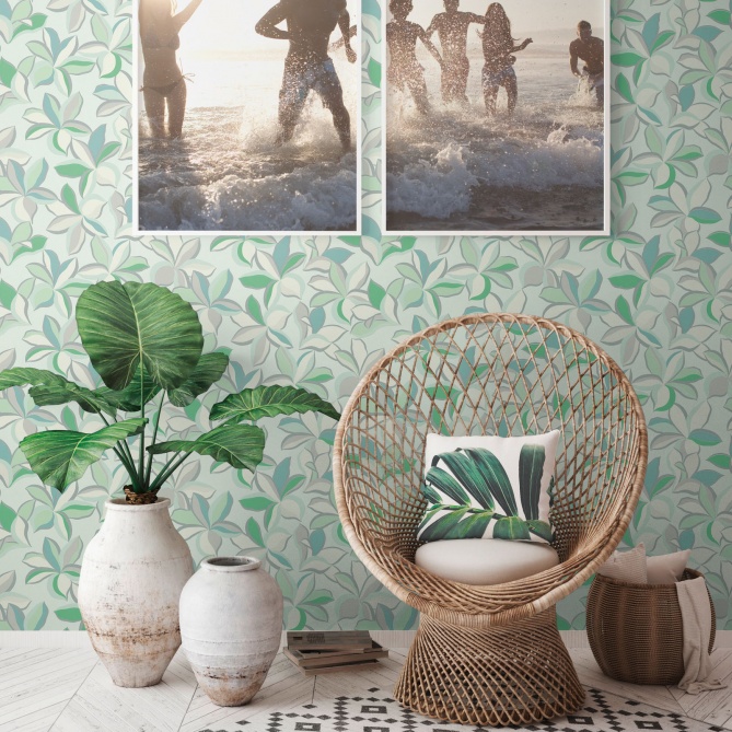 Papel Pintado Flores coloridas - SADIOLA 03 | MURAKE - 83548