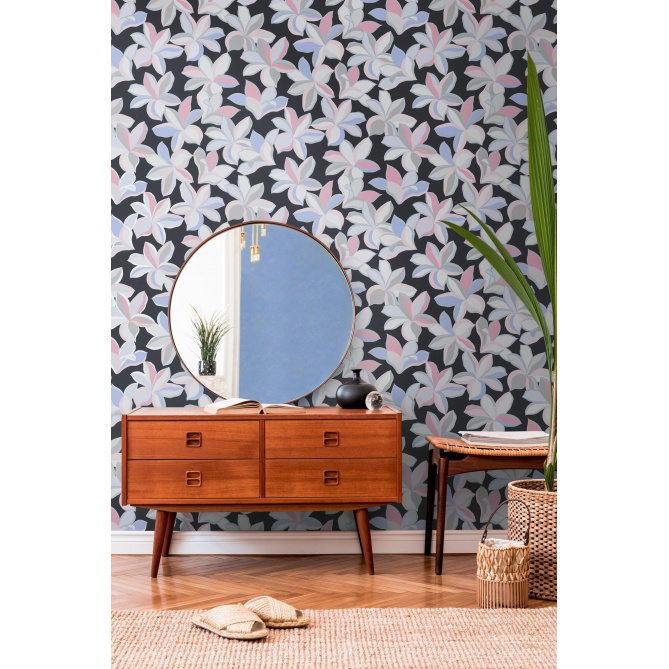 Papel Pintado Flores coloridas - SADIOLA 01 | MURAKE - 83546