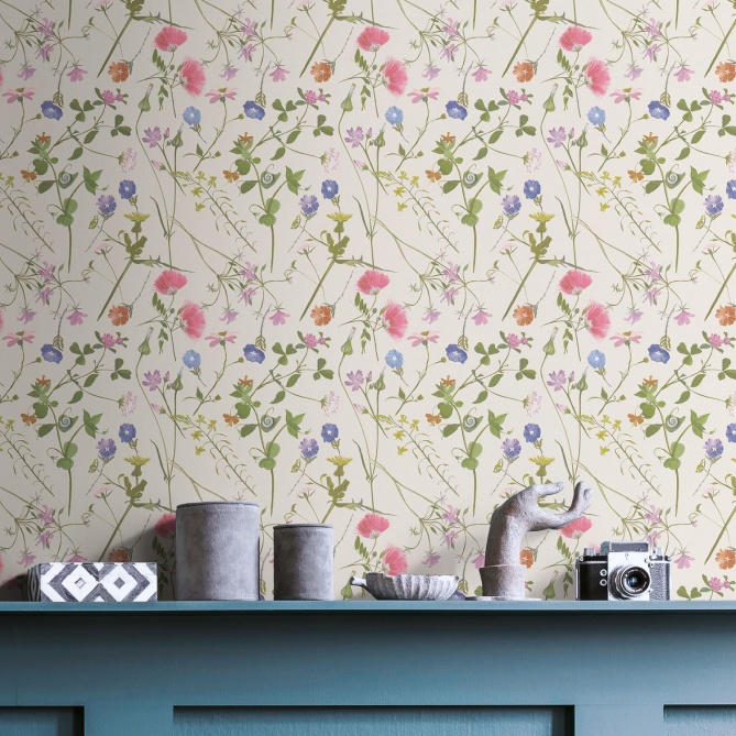 Papel Pintado Flores de campo - MADAMA 02 | MURAKE - 83552