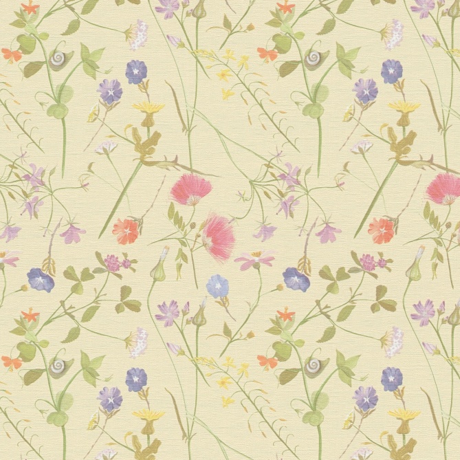 Papel Pintado Flores de campo - MADAMA 03 | MURAKE - 83553