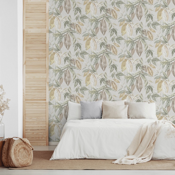 Papel Pintado Fruto cacao - BANLUNG 02 | MURAKE - 83162