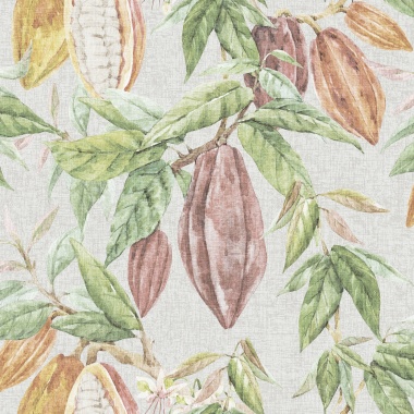 Papel Pintado Fruto cacao - BANLUNG 04 | MURAKE - 83164