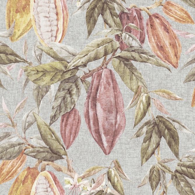 Papel Pintado Fruto cacao - BANLUNG 05 | MURAKE - 83165