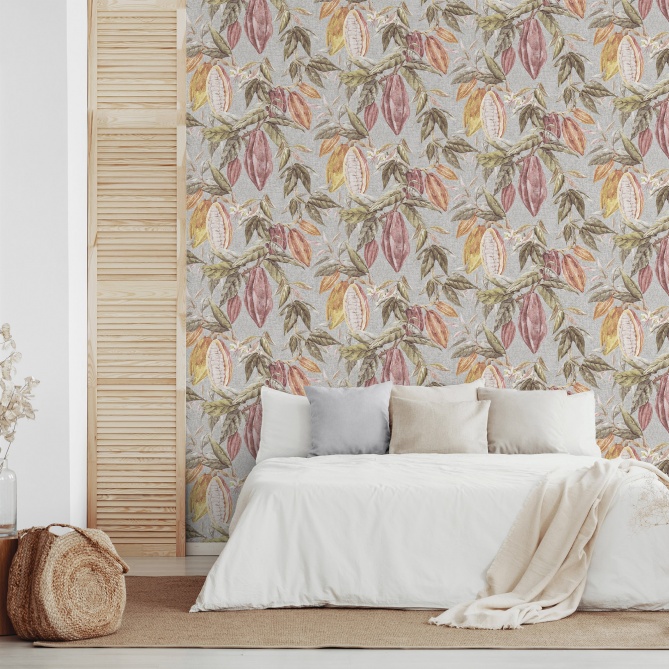 Papel Pintado Fruto cacao - BANLUNG 05 | MURAKE - 83165