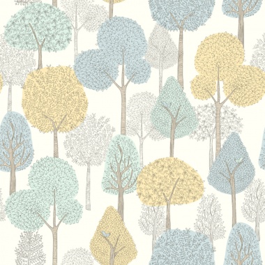 Papel Pintado Árboles escandi - NSONGA 02 | MURAKE - 7030-52
