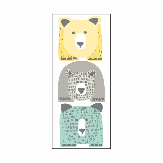 Sticker Osos gigantes - ZIMBALA  | MURAKE - 7030-93