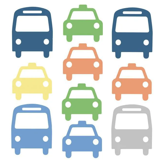 Sticker Autobuses y taxis grandes - ANTAWAKUNA  | MURAKE - 7030-91