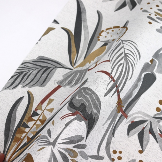 Papel Pintado Pájaros tropicales - BAMBA 04 | MURAKE - 83494