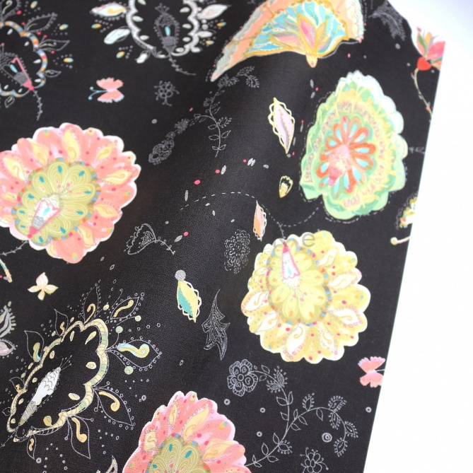 Papel Pintado Flores abstractas - BANKAS 02 | MURAKE - 83497