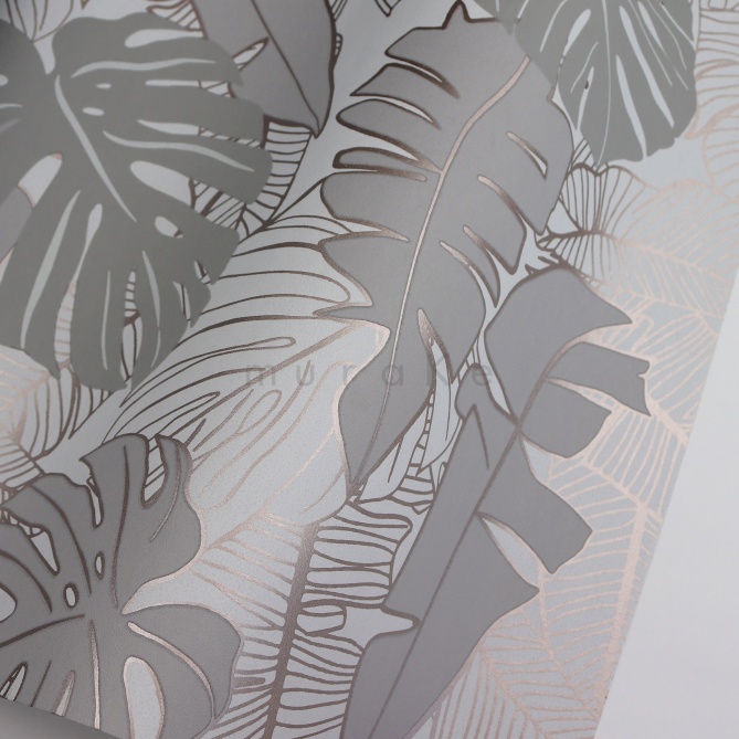 Papel Pintado Hojas de plátano - NIENA 03 | MURAKE - 83523