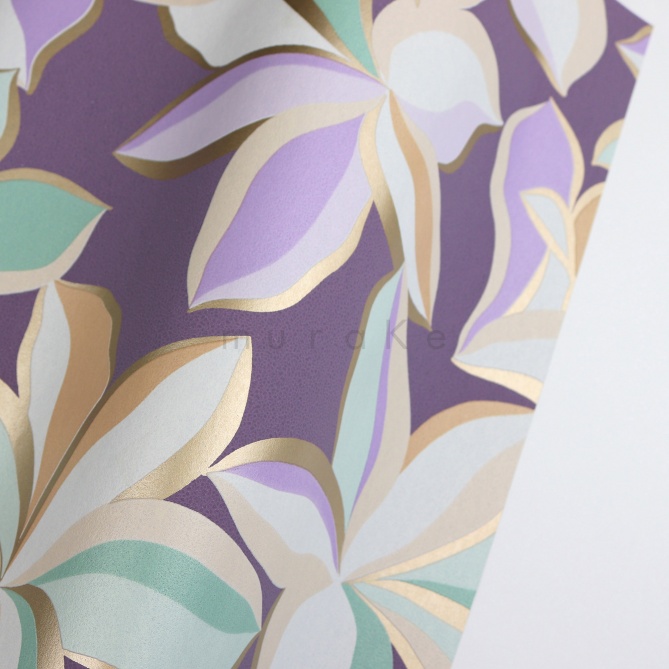 Papel Pintado Flores coloridas - SADIOLA 02 | MURAKE - 83547