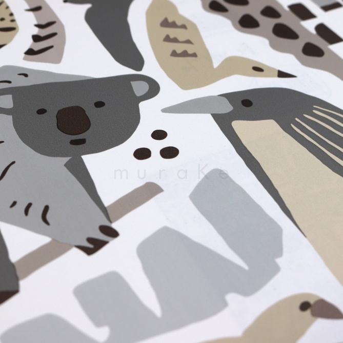 Papel Pintado Puzzle de la jungla - ZOVUTA 02 | MURAKE - 7030-32