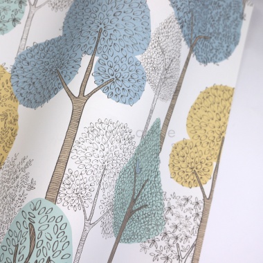 Papel Pintado Árboles escandi - NSONGA 02 | MURAKE - 7030-52