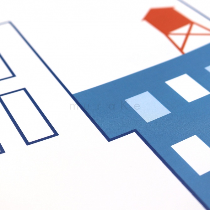 Cenefa Edificios modernos - NYUMBA 02 | MURAKE - 7030-72