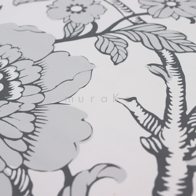 Papel Pintado Flores y pájaros - DESELLA 04 | MURAKE - 91114