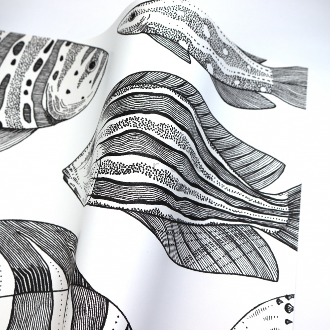 Papel Pintado Peces grandes - ROVIGO 01 | MURAKE - 91121