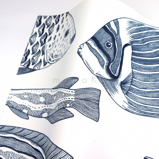 Papel Pintado Peces grandes - ROVIGO 02 | MURAKE - 91122