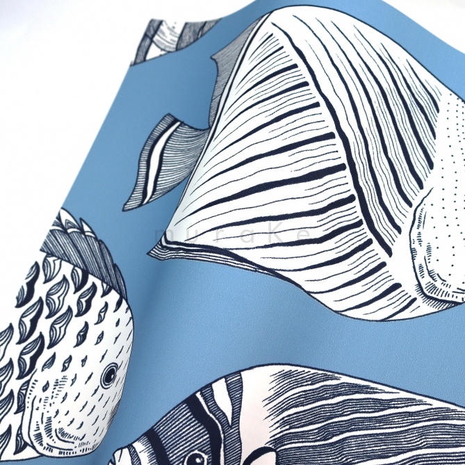 Papel Pintado Peces grandes - ROVIGO 03 | MURAKE - 91123