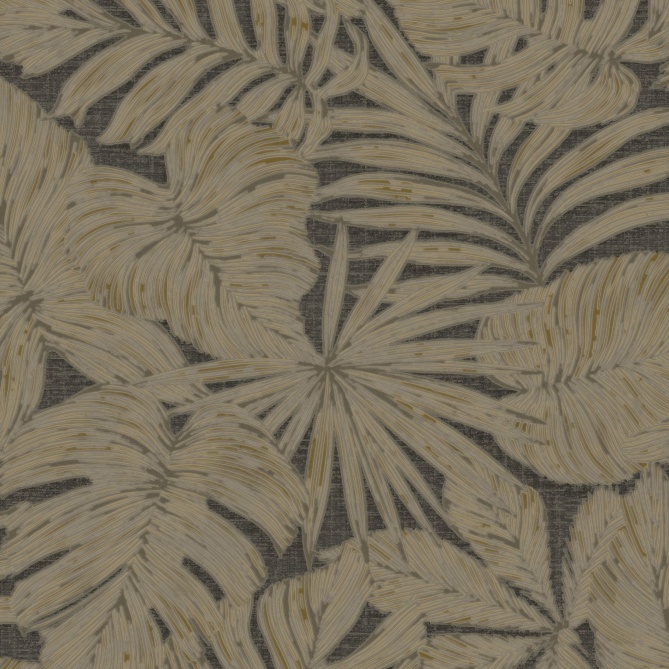 Papel Pintado Hojas de palma y monstera - BOACO 08 | MURAKE - 83658