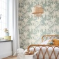 Papel Pintado Palmas y follajes étnicas - RIVAS 04 | MURAKE - 83694