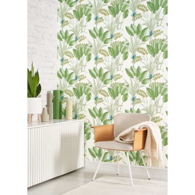 Papel Pintado Palmas y follajes étnicas - RIVAS 05 | MURAKE - 83695