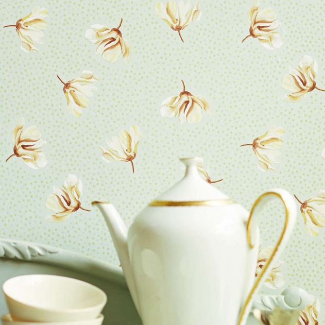 Papel Pintado Flores delicadas - ARLETTA 02 | MURAKE - 7022-46