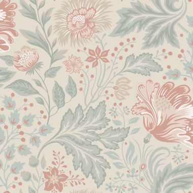 Papel Pintado Flores grandes - JÄMTLA 01 | MURAKE - 878881