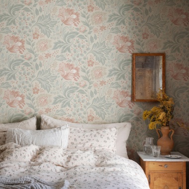 Papel Pintado Flores grandes - JÄMTLA 01 | MURAKE - 878881