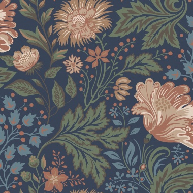Papel Pintado Flores grandes - JÄMTLA 06 | MURAKE - 878886