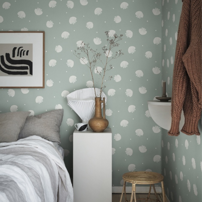 Papel Pintado Conchas marinas - VALLENTUNA 02 | MURAKE - 878867