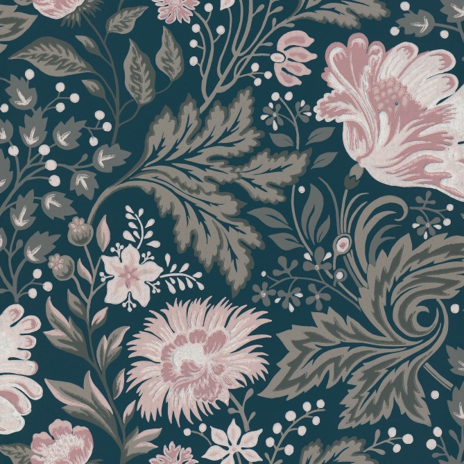 Papel Pintado Flores grandes - JÄMTLA 07 | MURAKE - 878887