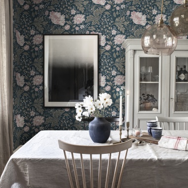 Papel Pintado Flores grandes - JÄMTLA 07 | MURAKE - 878887