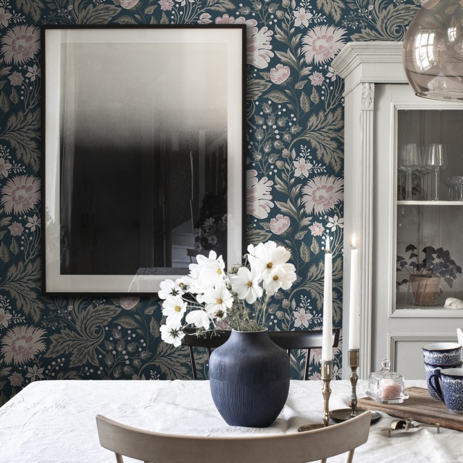 Papel Pintado Flores grandes - JÄMTLA 07 | MURAKE - 878887