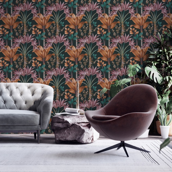 Papel Pintado Jungla tropical - MAGARIA 01 | MURAKE - 83591